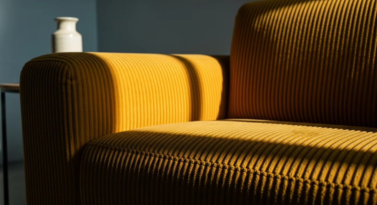 Velours côtelé déco : comment l'adopter dans son intérieur ?